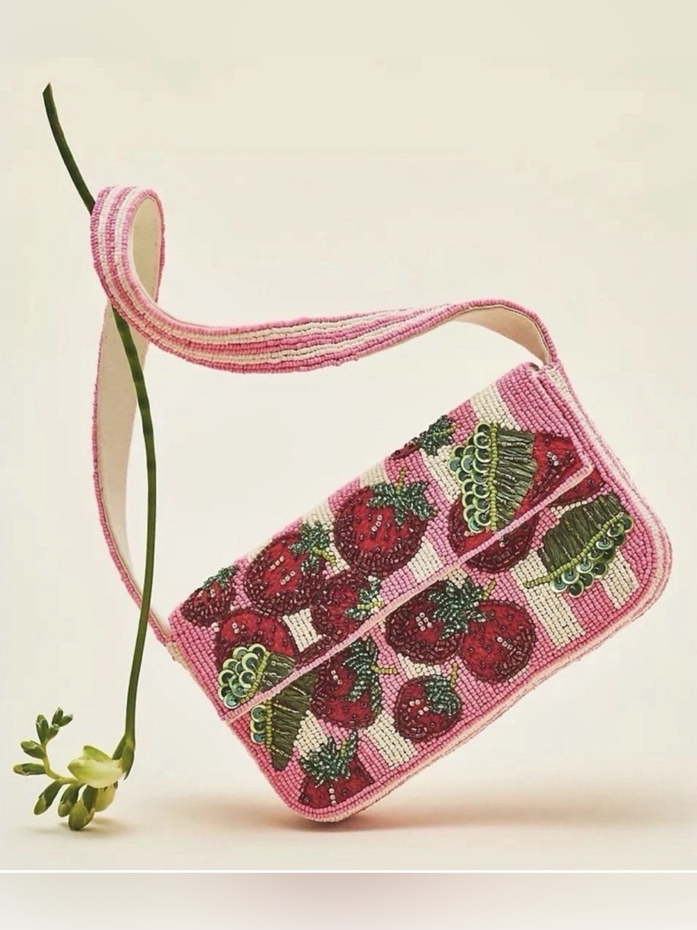 Anthropologie Maeve Fiona Strawberry Bag